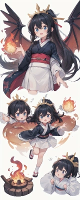 火の巫女様と火竜の巫女様