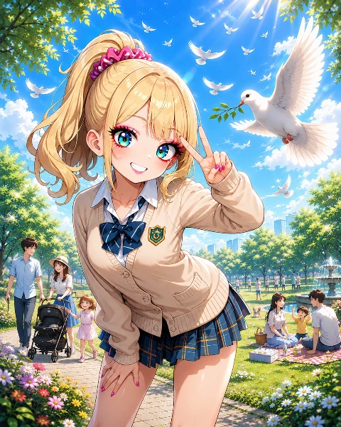 ピース！