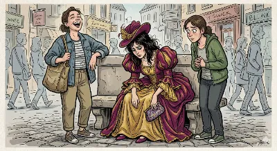 杓子定規～笑う一般人と、マウント疲れの貴婦人、羨む人～