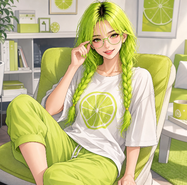 ライムちゃん×メガネ