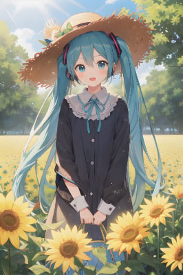 ひまわり畑