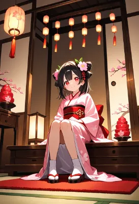 「ん？ひな人形出したいの？ちょっと待ってね～…はい、どうぞ♪」