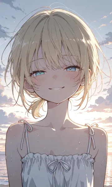 夏輝ちゃんシリーズ「曇り空」