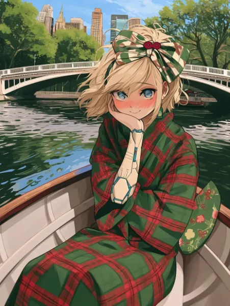 セントラルパーク(NY)でデート