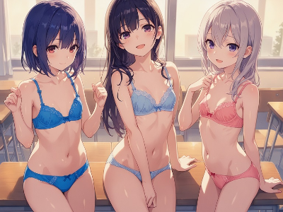 下着姿の女の子見るだけ