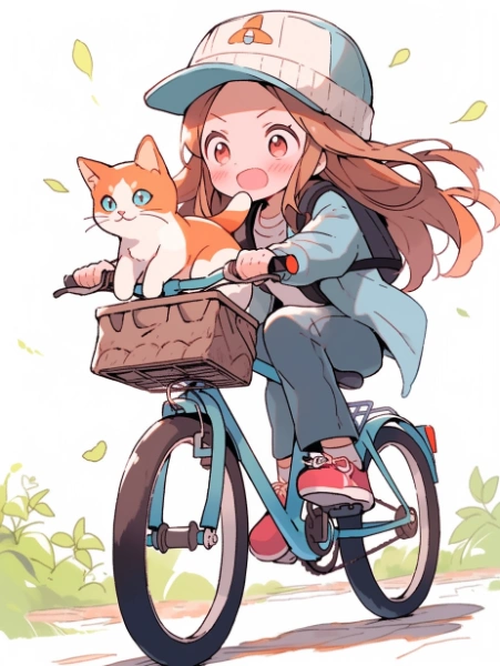 サイクリングにゃん