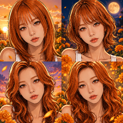 マリ×ヘアチェン×9月