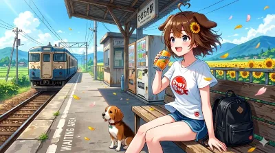 夏のひとり旅（＋1匹）