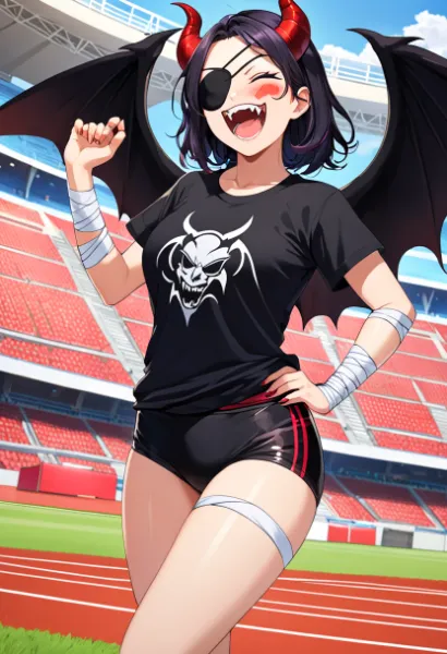 中二アイテムを増やしたデビルさん