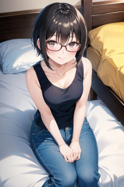 ボーイッシュメガネさん 5人