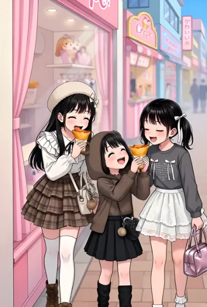 【動画】原宿だよ三姉妹