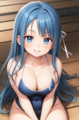 水着美少女