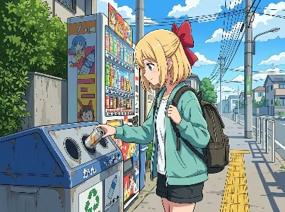 ちゃんとリサイクルしましょ
