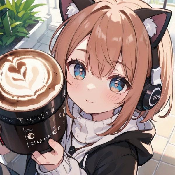 カフェラテアートと私 v4