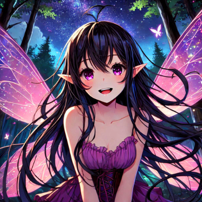 森にいる、黒髪ロング少女＊その3(12枚)