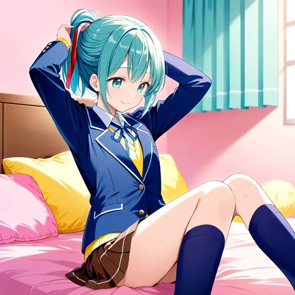 常磐アクア（お題：リボン）