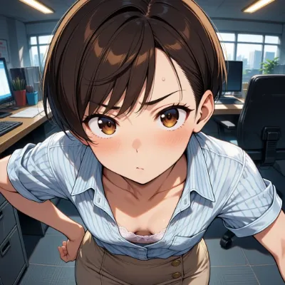 down blouse