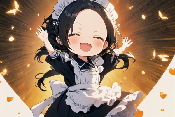 笑顔メイドちゃん④