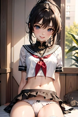 短い制服