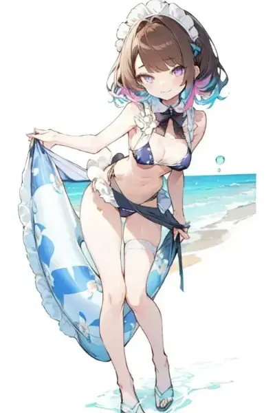 さぁ、泳ぎましょ？