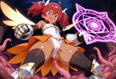 魔法少女＜触手