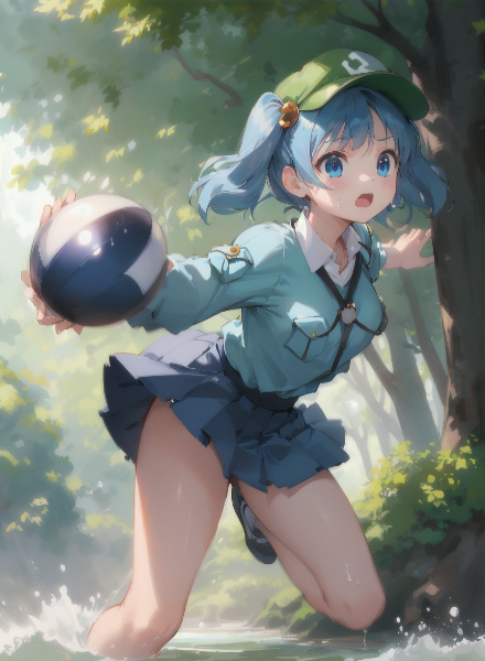 河城にとりとドッジボール！(part9)