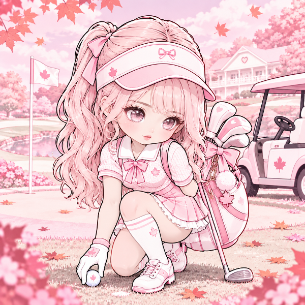 10/18 キャディーの日(ピンクちゃん)