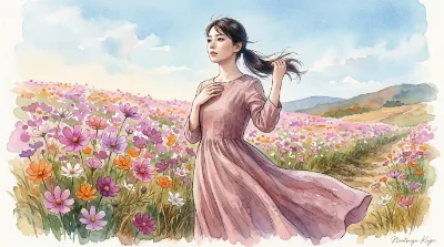秋桜 ― 風に揺れる季節の記憶