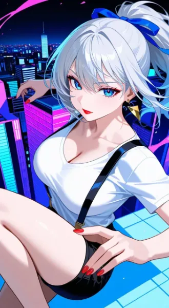 こういう服装もいいでしょ！？……♡