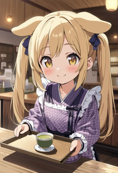 お茶どうぞ