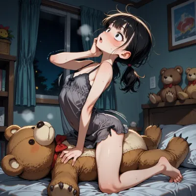 クマの背中で見る夢
