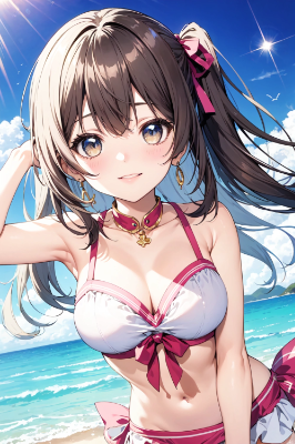 水着少女