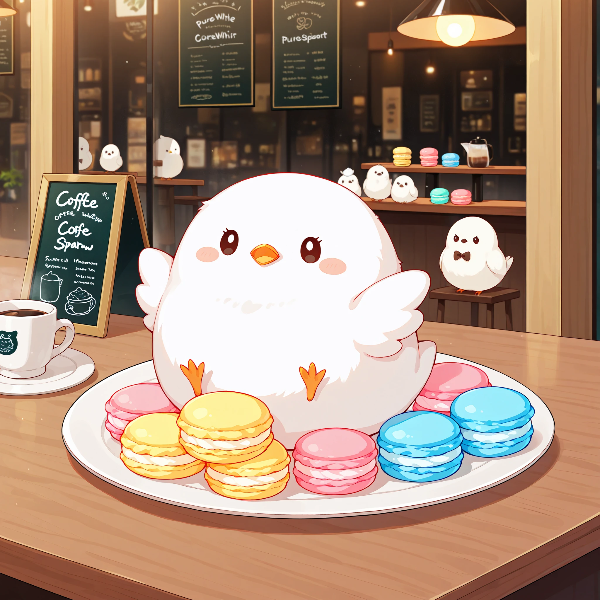 ふわふわマカロン