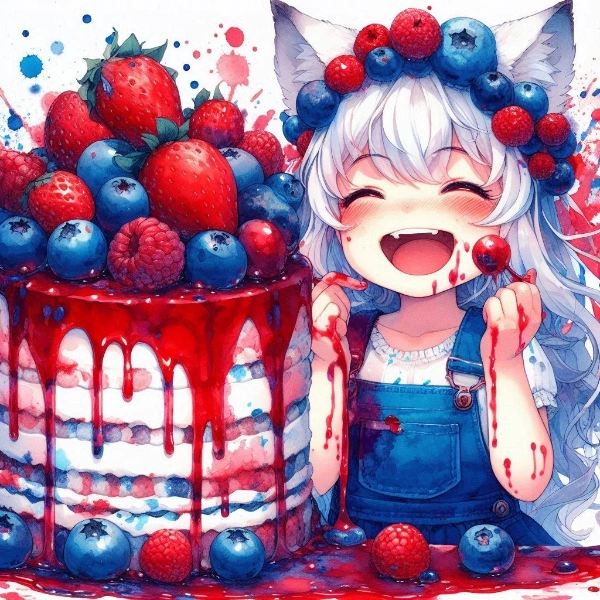 🟥🟦🟥🟦🍓🫐🦊🎂
