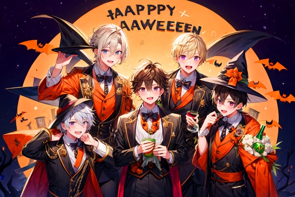 ハロウィンに男性アイドル集合★（15枚）