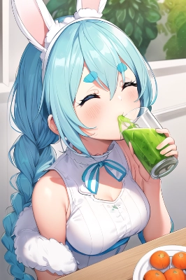 青汁を飲んで無理だったぺこら