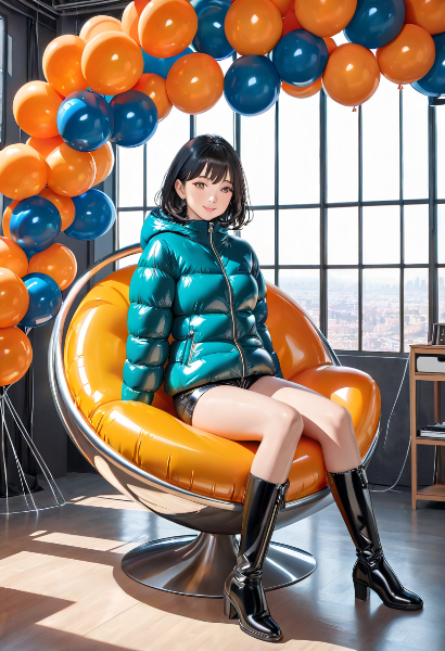 風船椅子(ﾊﾞﾙｰﾝﾁｪｱｰ)