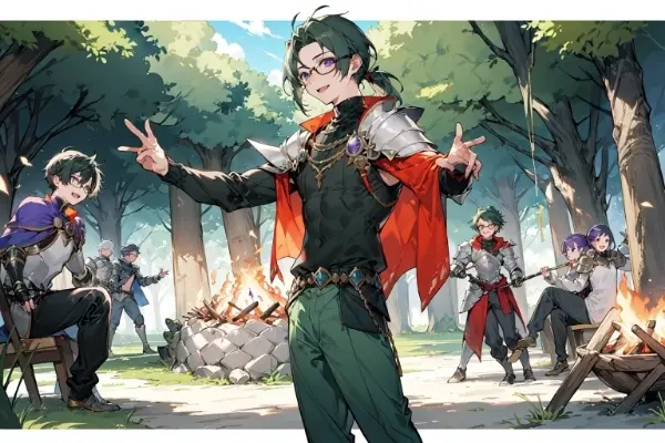 ここをキャンプ地とする！