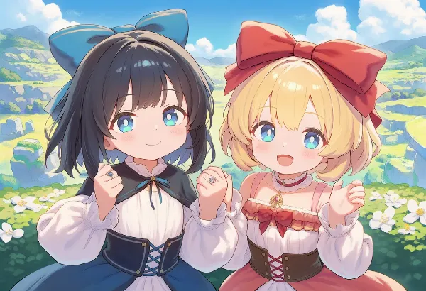 いいところのムスメさんたち？