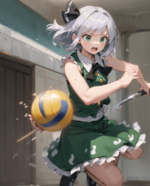 妖夢ちゃんとドッジボール！２