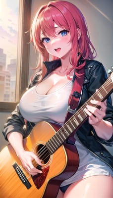 ギター女子