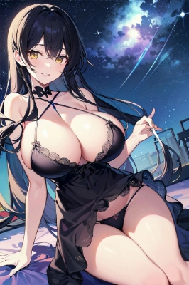 黒いパジャマ