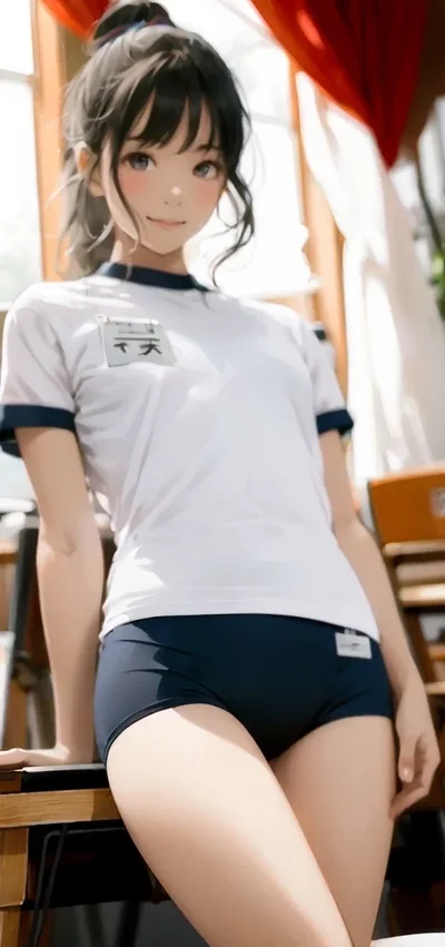 ブルマに着替えた