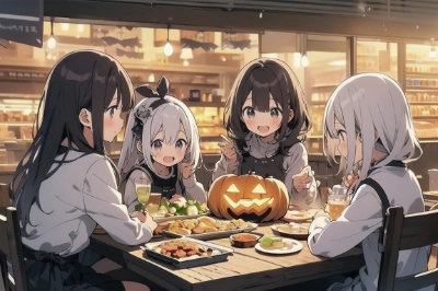 楽しいハロウィンパーティー