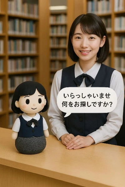 図書館受付