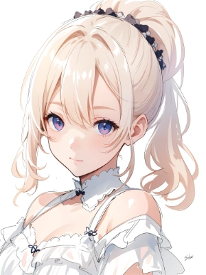 ponytail girl