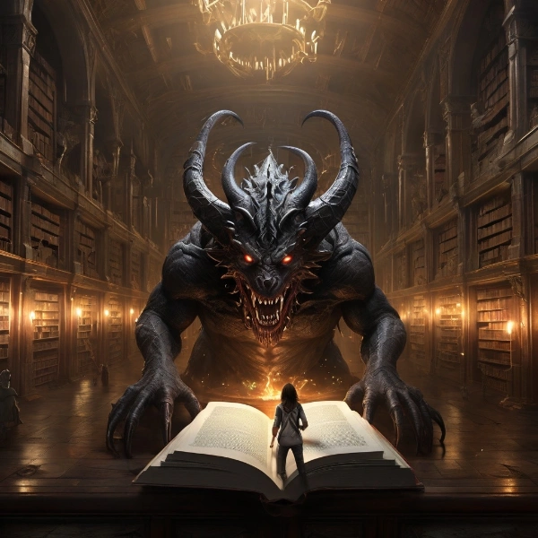 魔法図書館の魔神