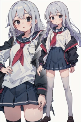 勝ち気な娘
