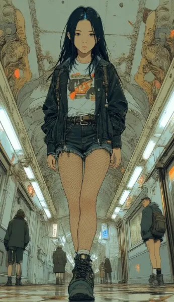 極寒の地でも推しは可愛い！モスクワ×アニメ女子の魅惑のポートレート集