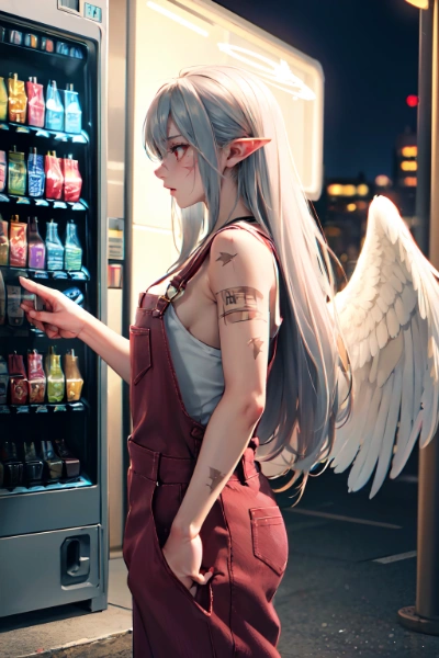 悩む元奴隷天使